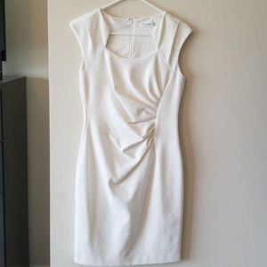 Calvin Klein sz 6 cream dress